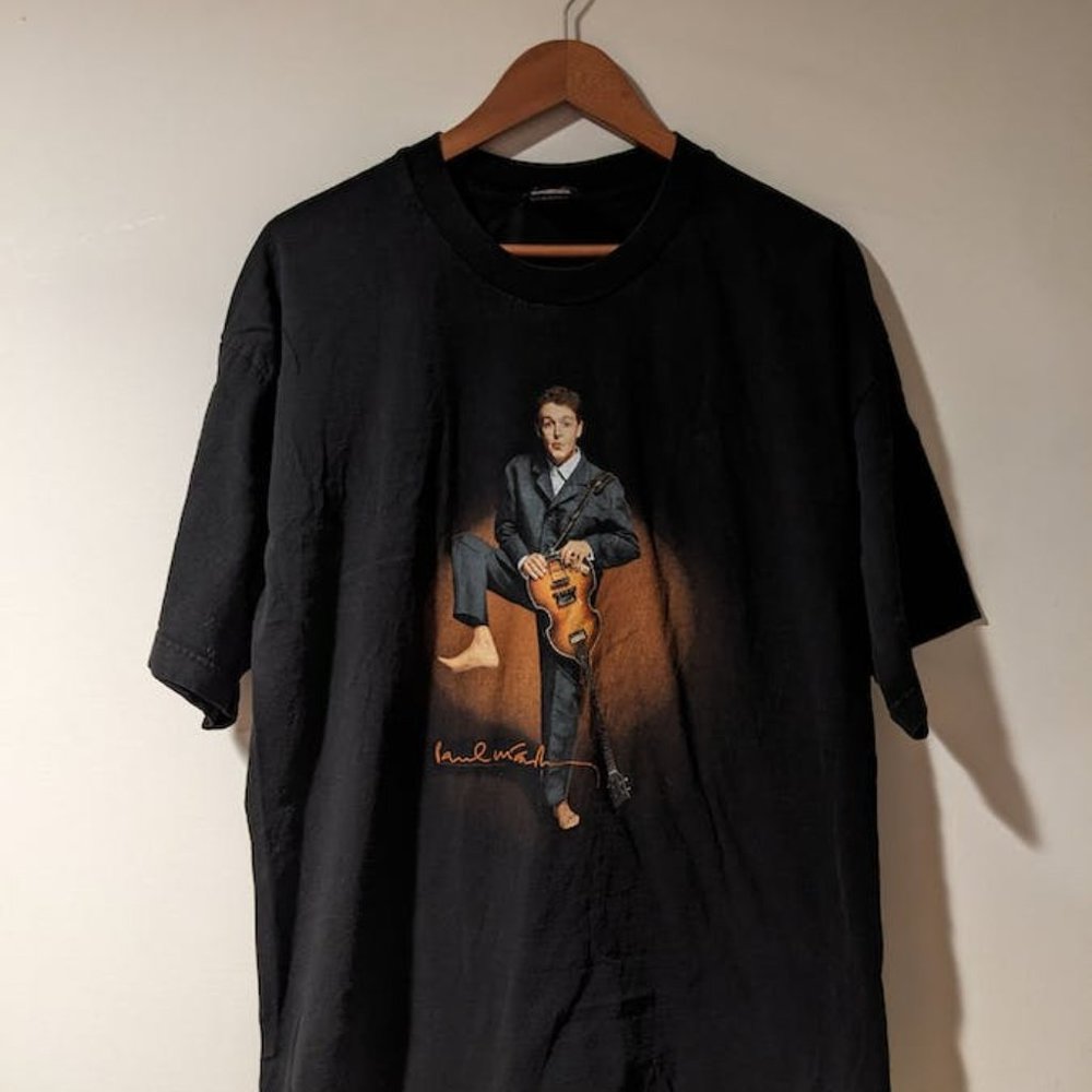 Vintage 2002 Paul Mccartney Driving Usa Tour X-large T-shirt